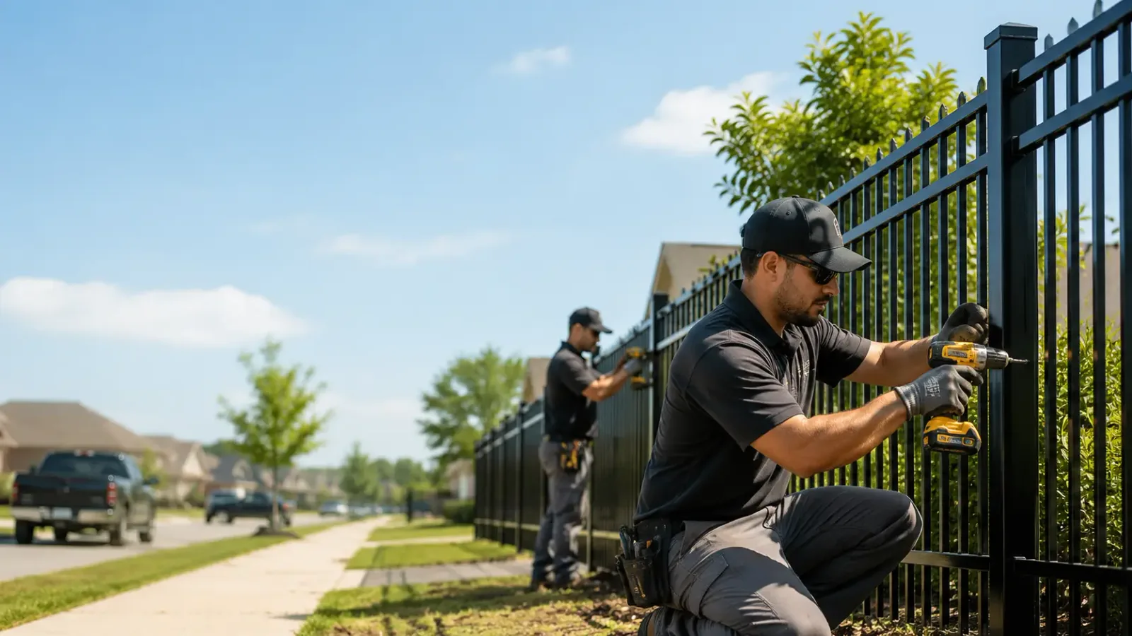 Metal Fence Installation in Farnham, VA